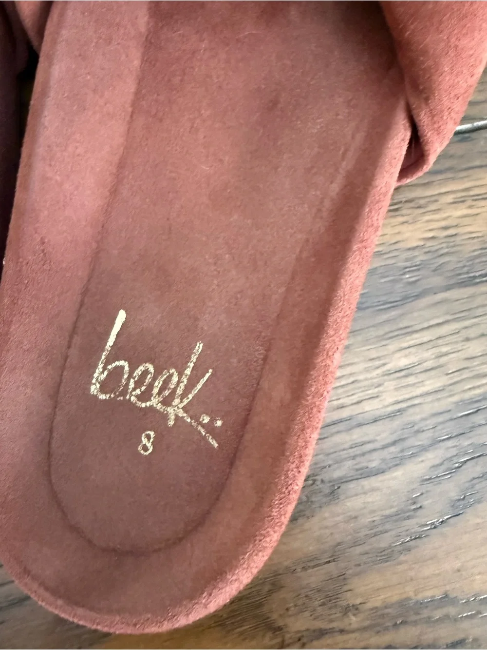 Beek Suede Slide Sandals